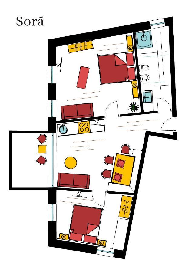 Apartament Ciasa Somuer - Sora San Vigilio Di Marebbe Zewnętrze zdjęcie